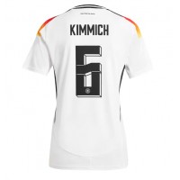 Camiseta Alemania Joshua Kimmich #6 Primera Equipación Replica Eurocopa 2024 para mujer mangas cortas